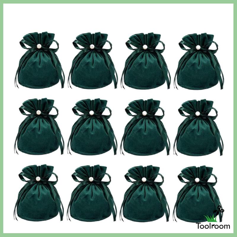 [Toolroom] 10x12cm Túi Nhung Đựng Trang Sức / Kẹo / Quà Tặng Tiệc Tùng