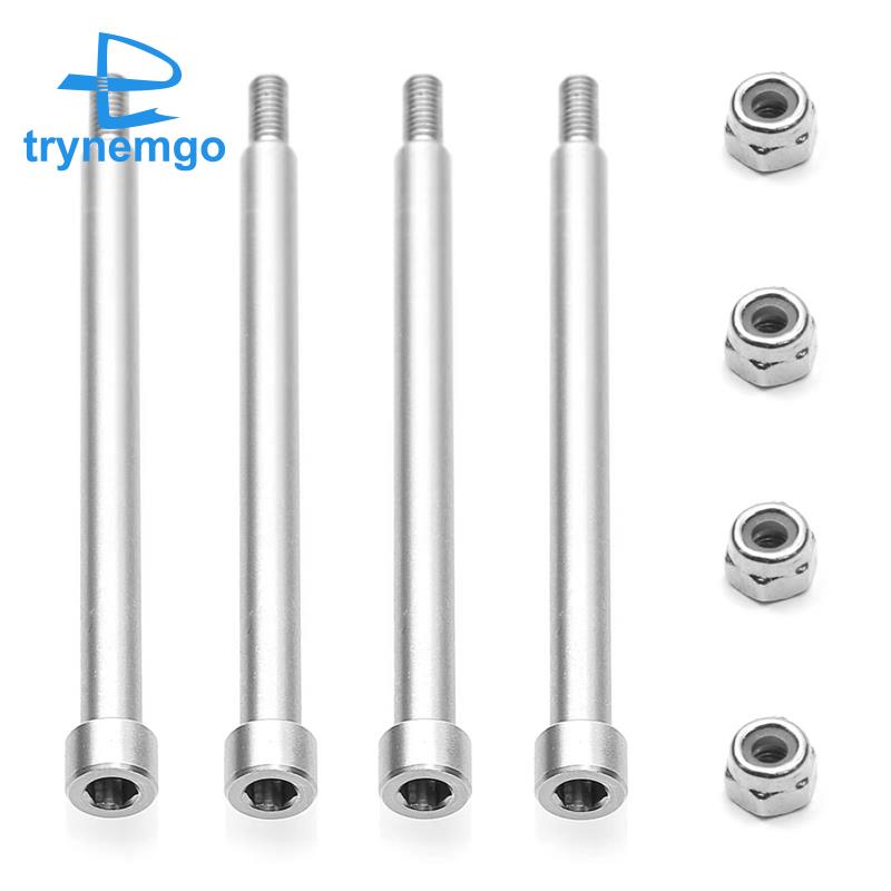 Set 4 Bản Lề 4X56mm 70510 Kèm Đai Ốc M3 Dành Cho Xe Ô Tô Đồ Chơi Traxxas X-Maxx XMAXX RC 1 / 5