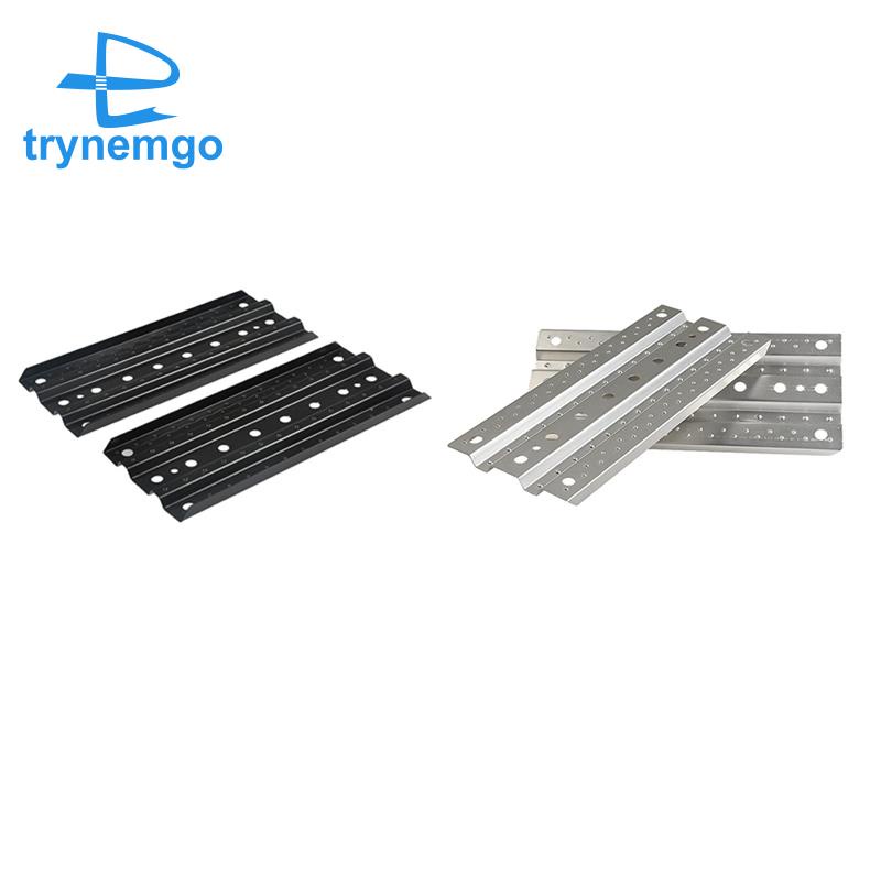 Set 2 Phụ Kiện Thang Kim Loại Màu Đen Cho Xe Điều Khiển Từ Xa Axial SCX10 Traxxas TRX4 1 / 10