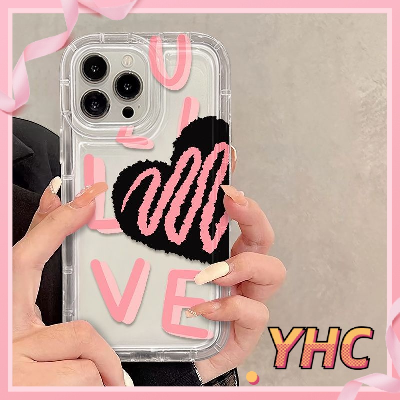 Ốp lưng iphone Đơn giản tiếng Anh tình yêu trong suốt chống rơi vỏ túi khí áp dụng iPhone 6 / 6S / 6splus / se / 7 / 7plus / 8 / 8plus / X / xs / xsmax / 11 / 12 / 13 / 14/pro max-711