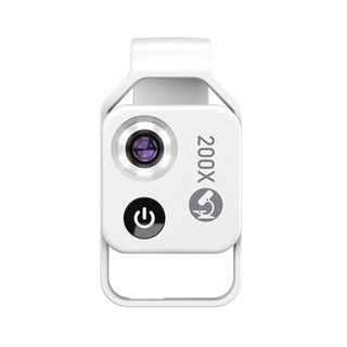 Ms002cwh microscope 200x magnification lens with cpl mobile led magnifier