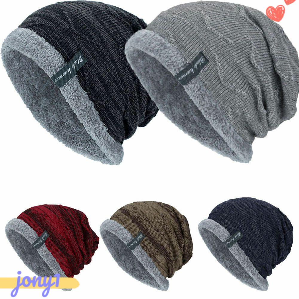 Mũ Len Dày Dặn Co Giãn Thời Trang Cho Nam Và Nữ