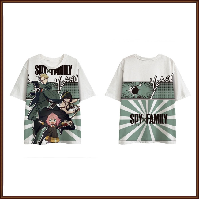 Áo Thun Tay Ngắn Cổ Tròn Dáng Rộng In Hoạt Hình Thời Trang Cá Tính