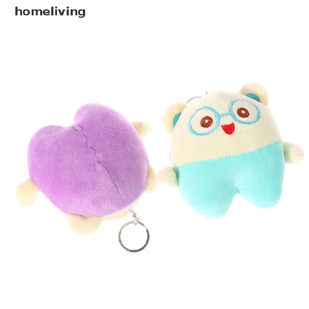 Móc Khóa Hình Gấu Nhồi Bông 10CM Mềm Mại Đáng Yêu