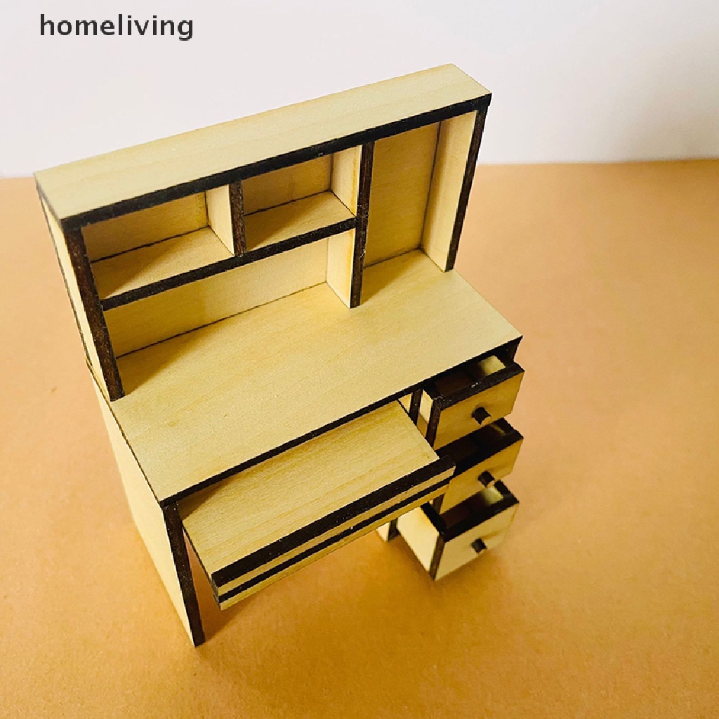 Kệ Sách Mini Tỉ Lệ 1 / 12 Trang Trí Nhà Búp Bê