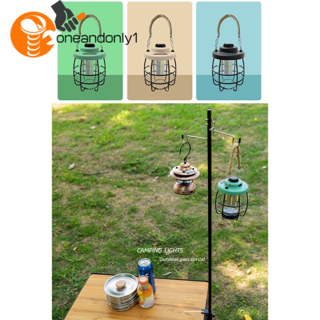 Đèn Led Cắm Trại Kèm Giá Đỡ Có Thể Tháo Rời Và Sạc Lại Tiện Dụng