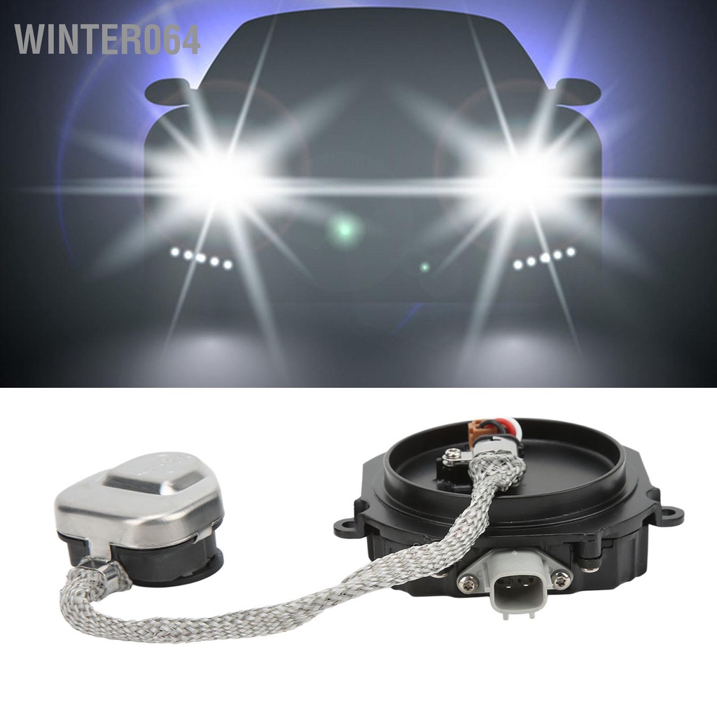 Winter064 Bóng Xenon HID Đen 28474‑89904 Mô-đun Điều Khiển Đèn Pha Thay Thế Cho Nissan 350Z 370Z Altima Maxima Murano Rogue
