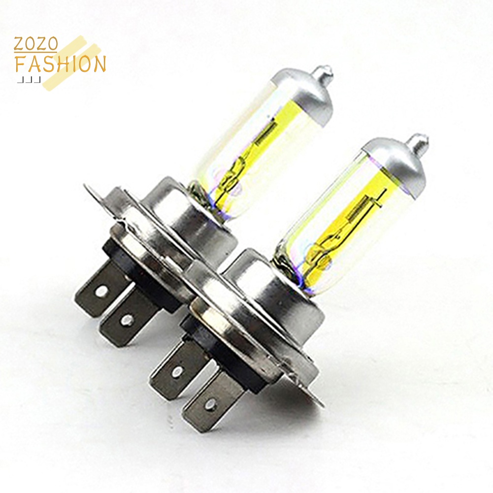 Bộ 2 Bóng Đèn Pha Halogen H7 12V Siêu Sáng Cho Xe Hơi