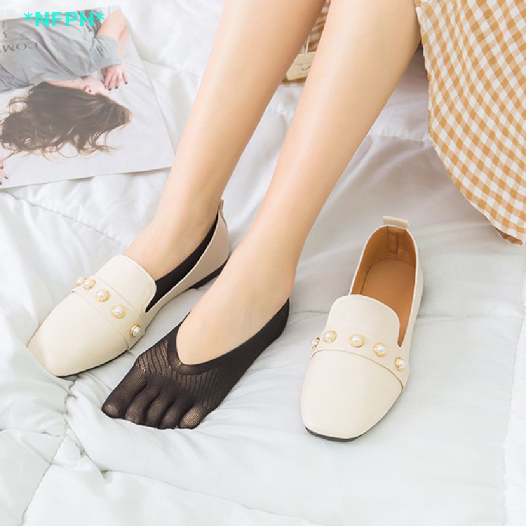 1 Đôi Tất Xỏ Ngón Thoáng Khí Cho Nữ Mới