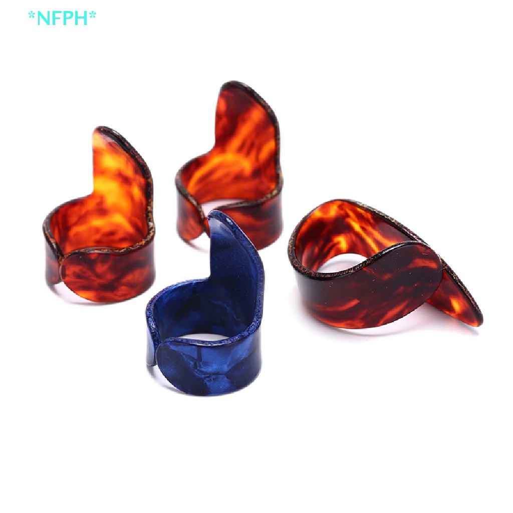 Bộ 4 Miếng Gảy Đàn Guitar 1 Ngón 3 Ngón Cái Mới