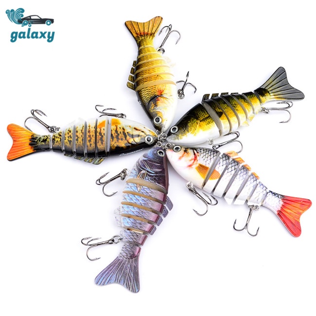 Galaxy Mồi Giả Nhử Cá 10cm 15.5g Bằng Nhựa Gắn Kèm Móc Câu