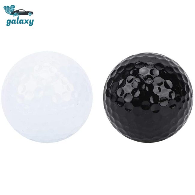 Galaxy Quả Bóng Golf Hai Lớp Hai Màu Trắng Đen Dùng Luyện Tập