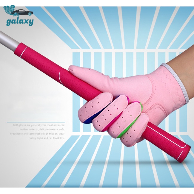 Galaxy 1 Đôi Găng Tay Đánh Golf Trái / Phải Chống Trượt Cho Bé
