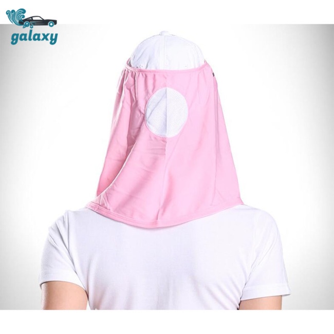 Galaxy Khăn Quàng Cổ Chống Nắng Và Tia UV Bằng Lụa Lạnh Thoáng Khí Nhanh Khô Cho Nam Và Nữ