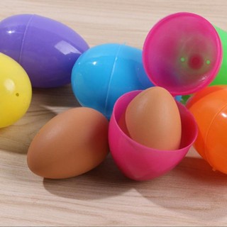 12Pcs Easter Egg Fillable Surprise Gift Plastic Eggs Funny Easters Toy