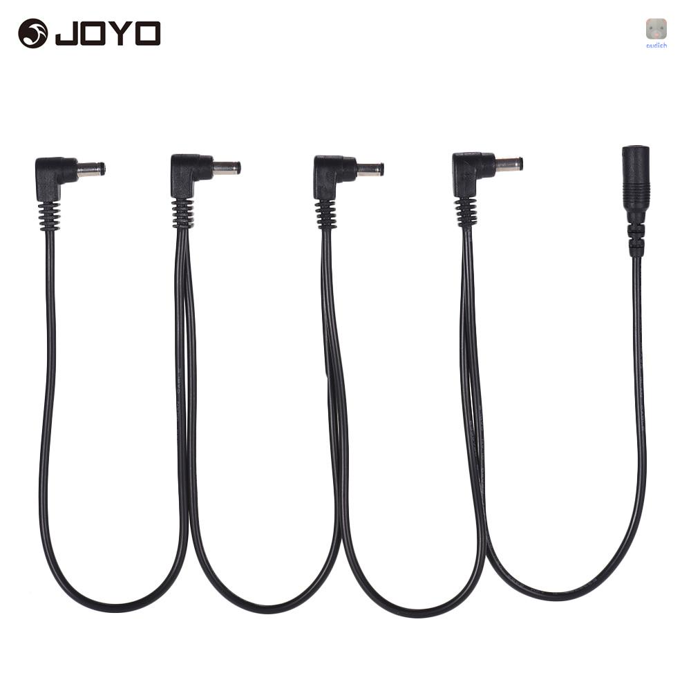 Dây Cáp Nguồn JOYO CM-25 Chia 4 Chiều Cho Hiệu Ứng Đàn Guitar Bass DC 9V