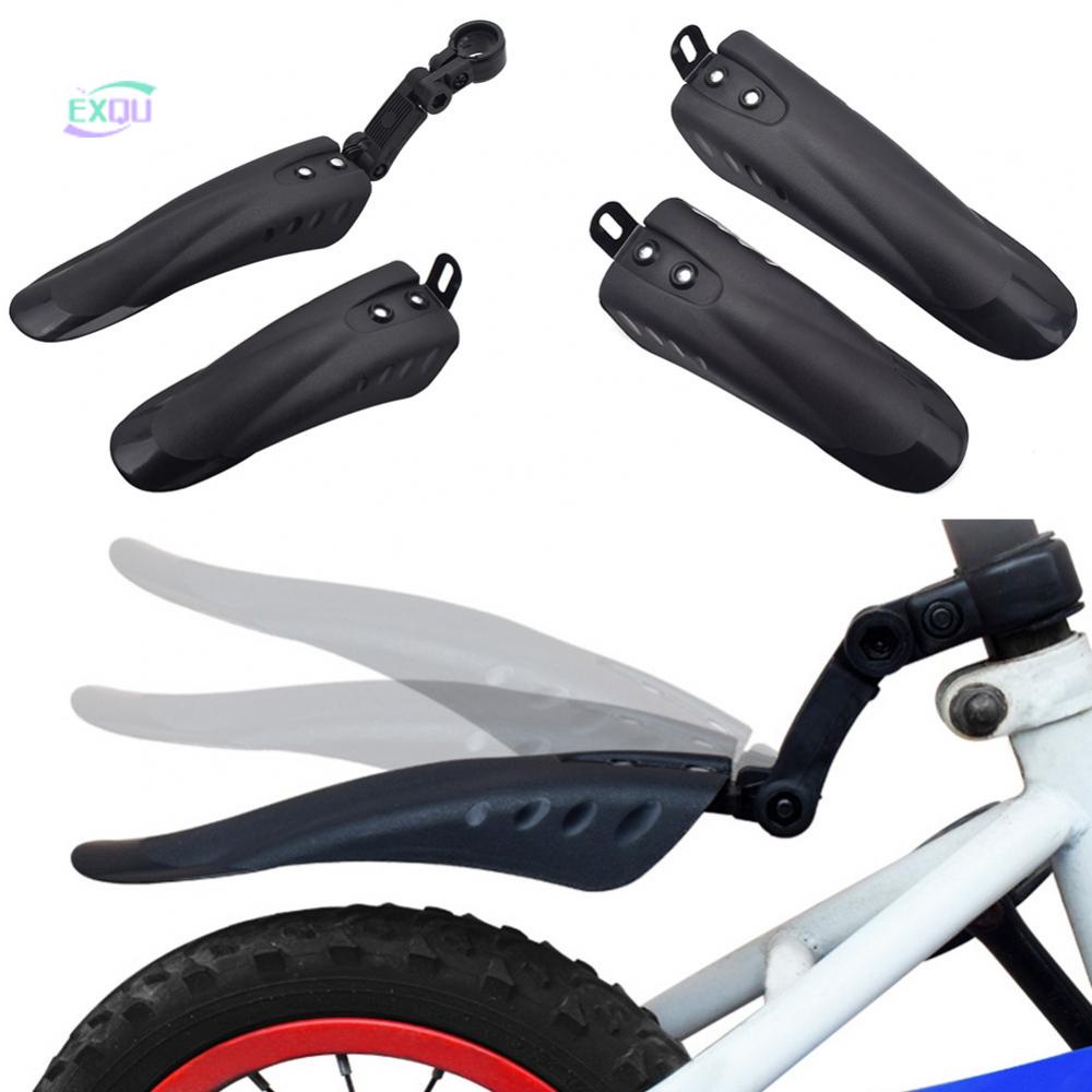 FENDER Tấm Chắn Bùn Trước Và Sau Màu Đen Cho Xe Đạp Trẻ Em