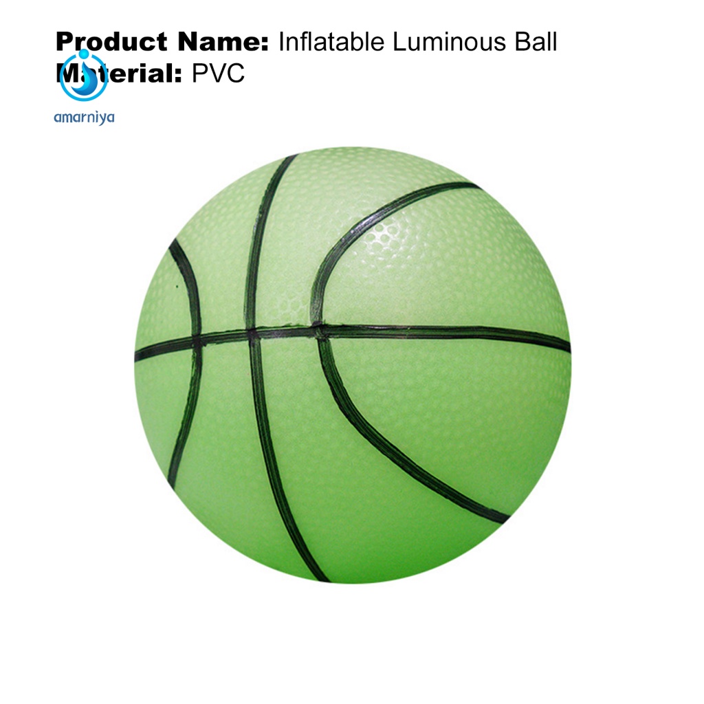 Quả Bóng Rổ Màu Sắc Huỳnh Quang Độ Đàn Hồi Cao Cho Gia Đình