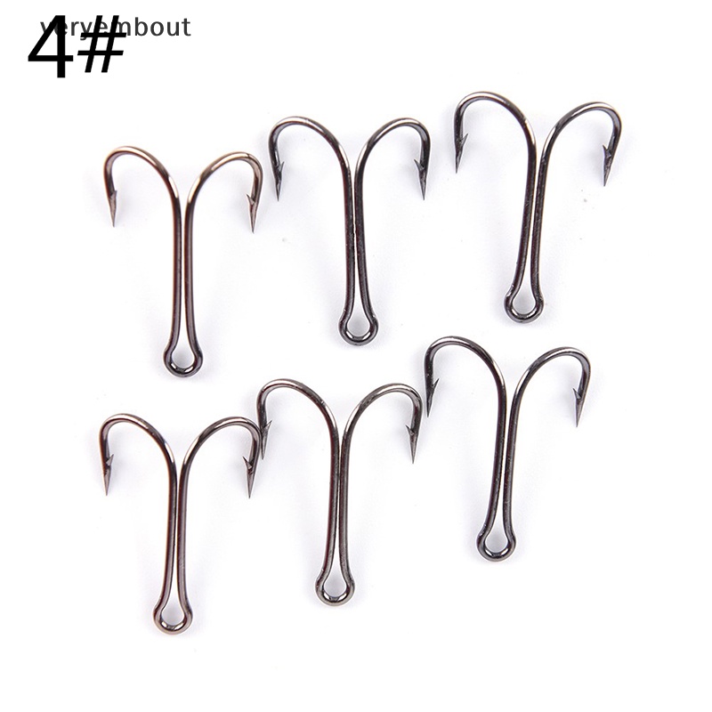 Set 50 Lưỡi Câu Cá Kép Bằng Thép Carbon Màu Đen Chất Lượng Cao Set 50 Lưỡi Câu Cá Đôi Chuyên Dụng Chất Lượng Cao Set 50 / 50 Phụ Kiện Bằng Thép Carbon Chất Lượng Cao