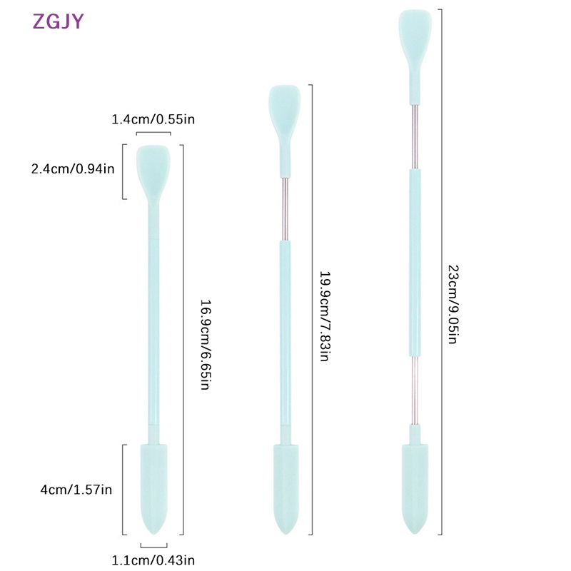 Muỗng Silicon Hai Đầu Mini Dùng Múc Mỹ Phẩm Tiện Dụng Mới