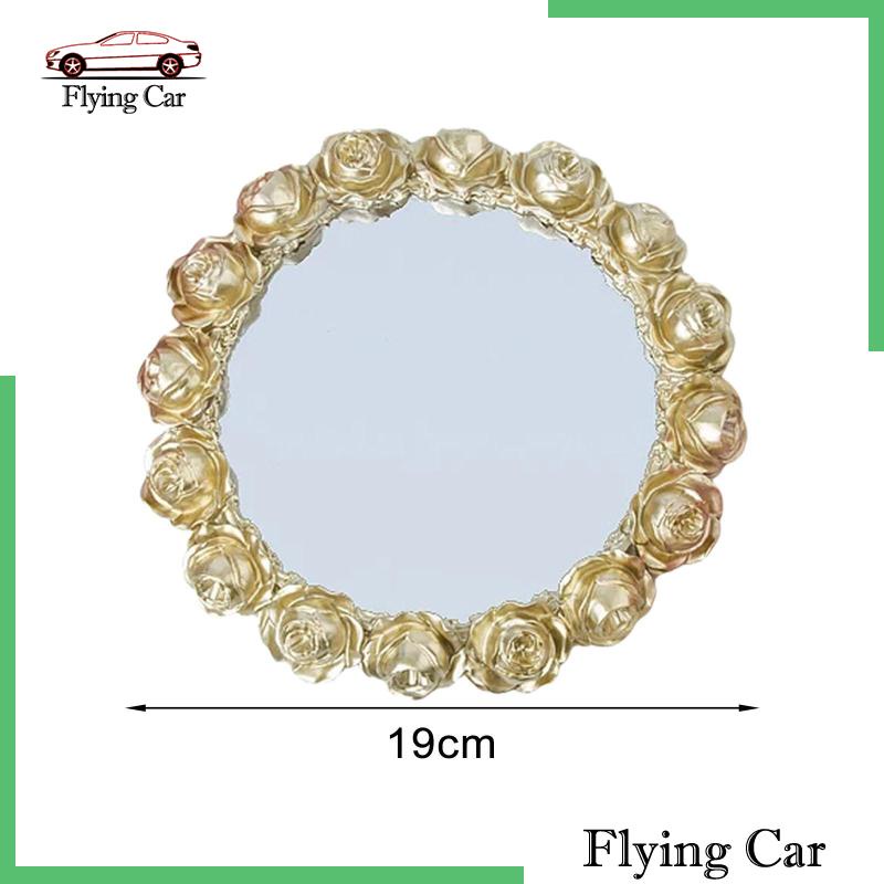 Khay Đựng Đồ Trang Điểm Có Gương Phong Cách Retro Châu Âu Lzdjfmy2