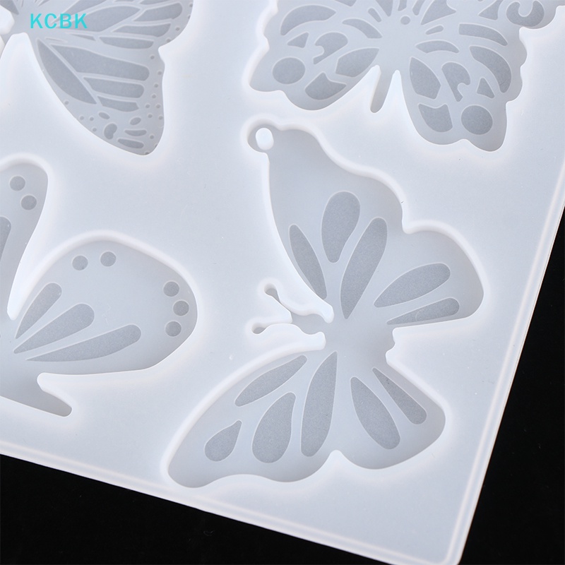 1 Khuôn Silicone Hình Bướm Làm Trang Sức Thủ Công