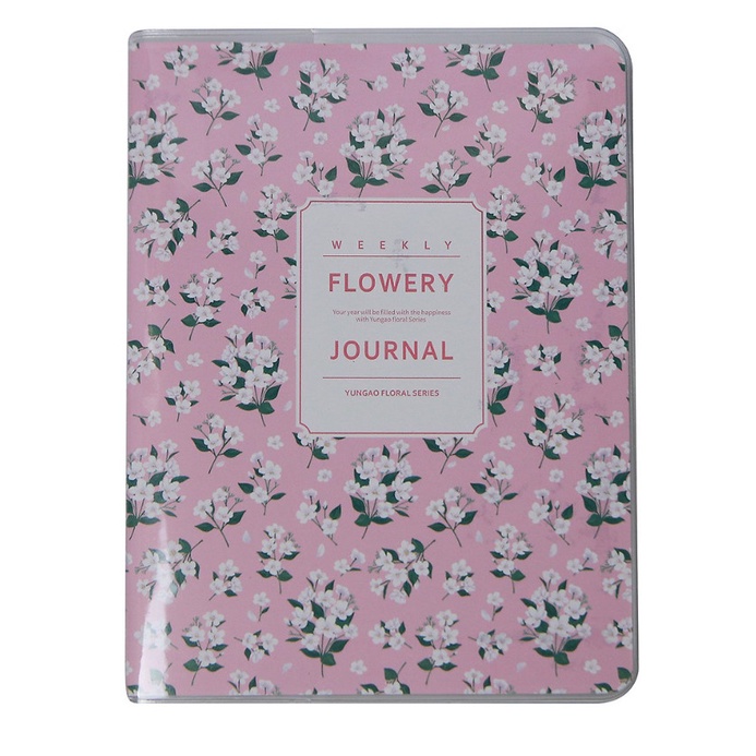 Sổ tay Lịch trình Weeky Plan nhiều màu sắc dễ thương