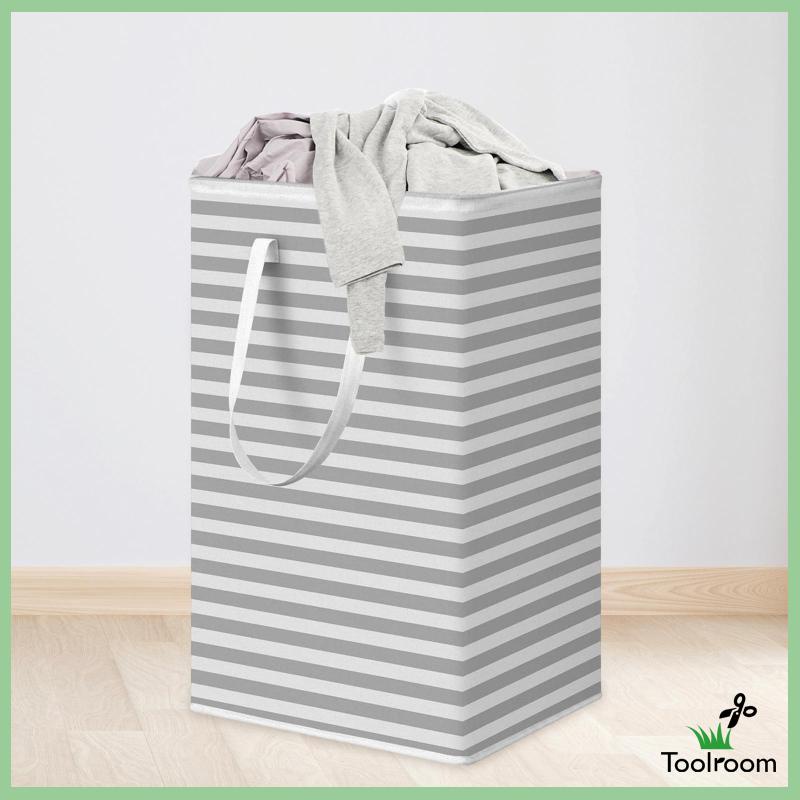 Hộp Đựng Đồ Giặt / Đồ Chơi Có Tay Cầm Dễ Dàng Mang Theo Cho Phòng Ngủ