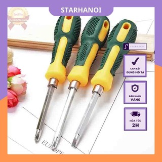 Tô vít đa năng 2 đầu dẹt 4 cạnh loại to 18cm tuốc nơ vít