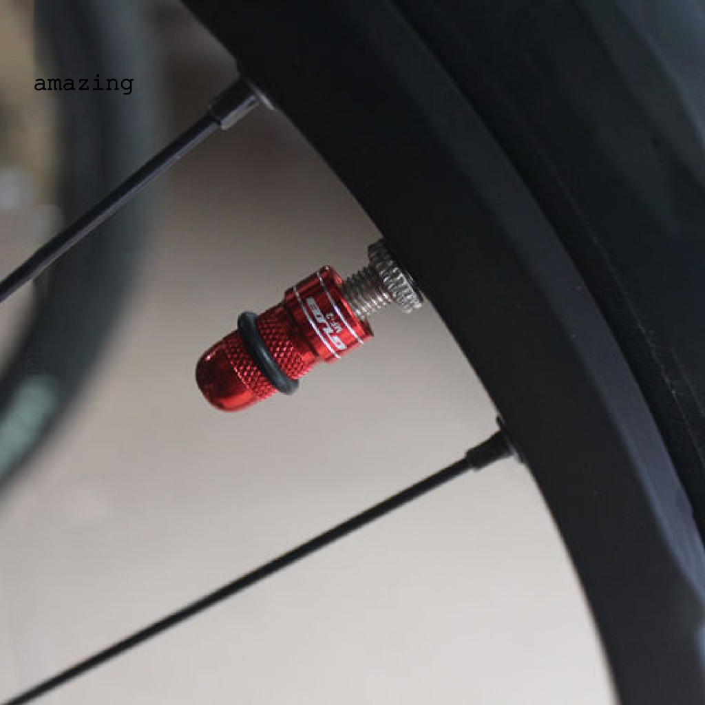 Bộ 2 Nắp Van Xe Đạp GUB MF-2 Chất Liệu Hợp Kim Nhôm Chống Bụi