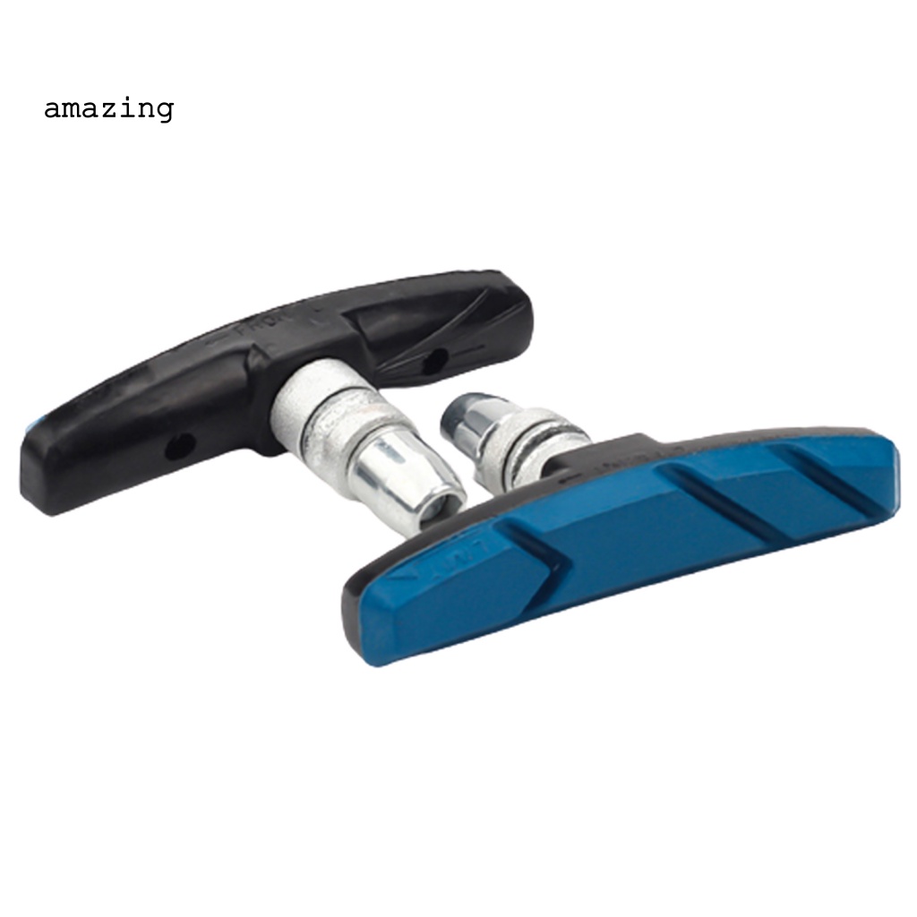 1 Cặp Má Phanh Xe Đạp Leo Núi Hình Chữ V Bằng Cao Su Bền