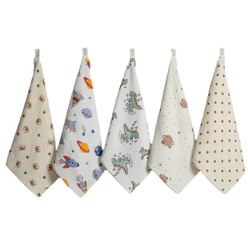 Khăn Lau Mặt Mềm Mại Cao Cấp Cho Bé Sơ Sinh