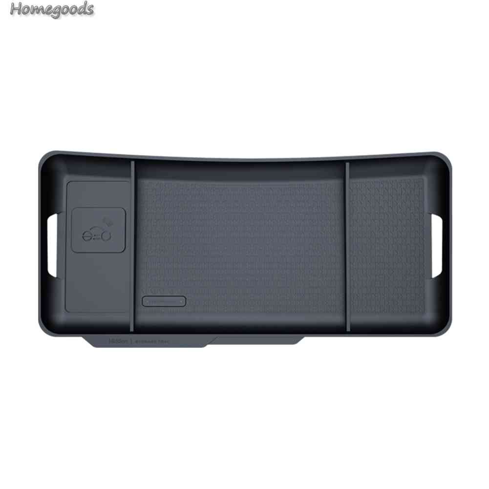 Hộp Đựng Đồ Dùng Màu Đen Bằng TPU Chống Trượt Cho Tesla Model 3 Y 2023
