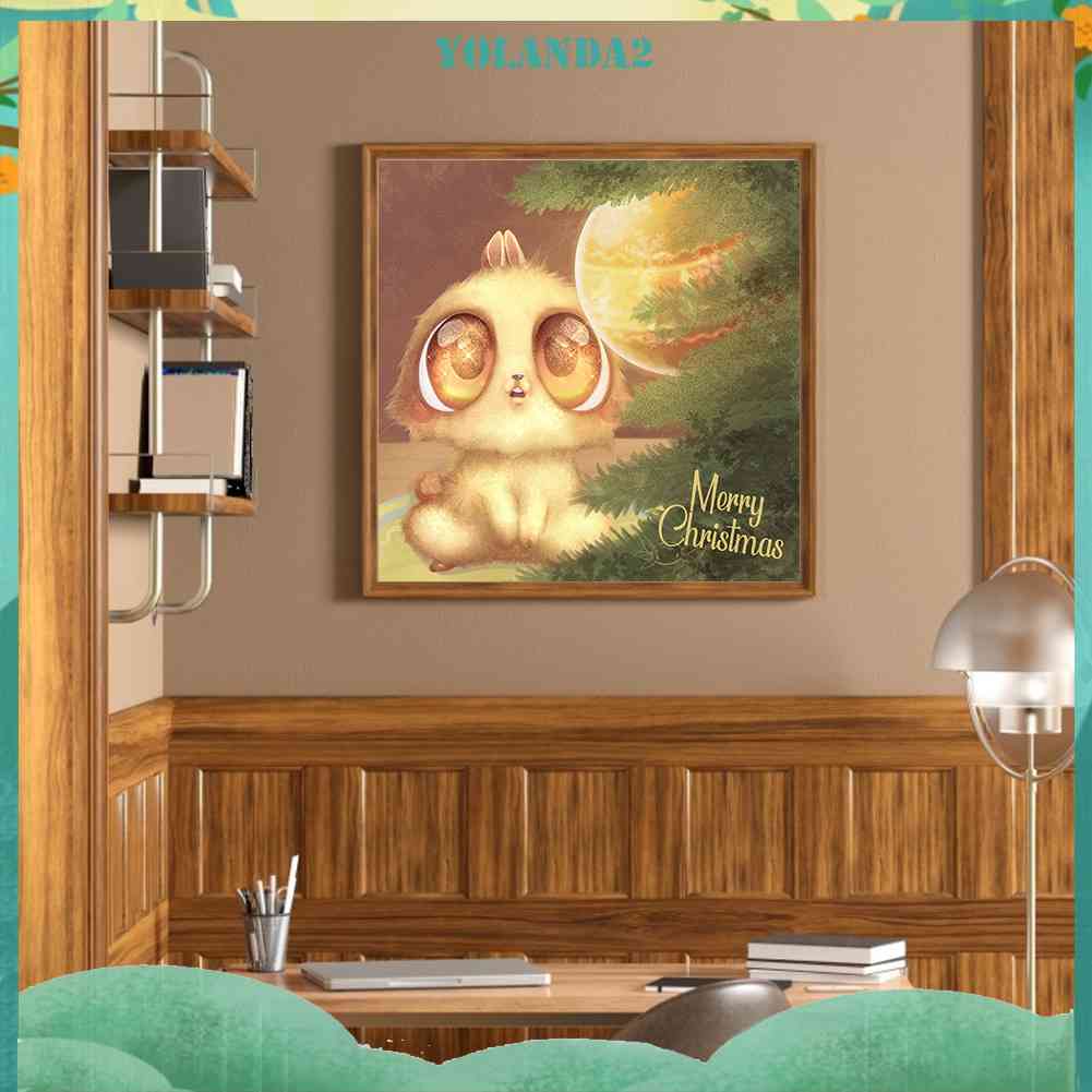 Bộ Tranh Đính Đá 5D Họa Tiết Hoạt Hình Độc Đáo DIY Dùng Trang Trí Nhà Cửa