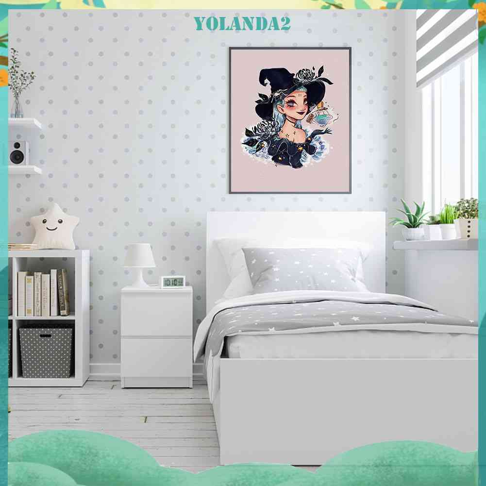 Bộ Tranh Đính Đá 5D Họa Tiết Hoạt Hình Độc Đáo DIY Dùng Trang Trí Nhà Cửa