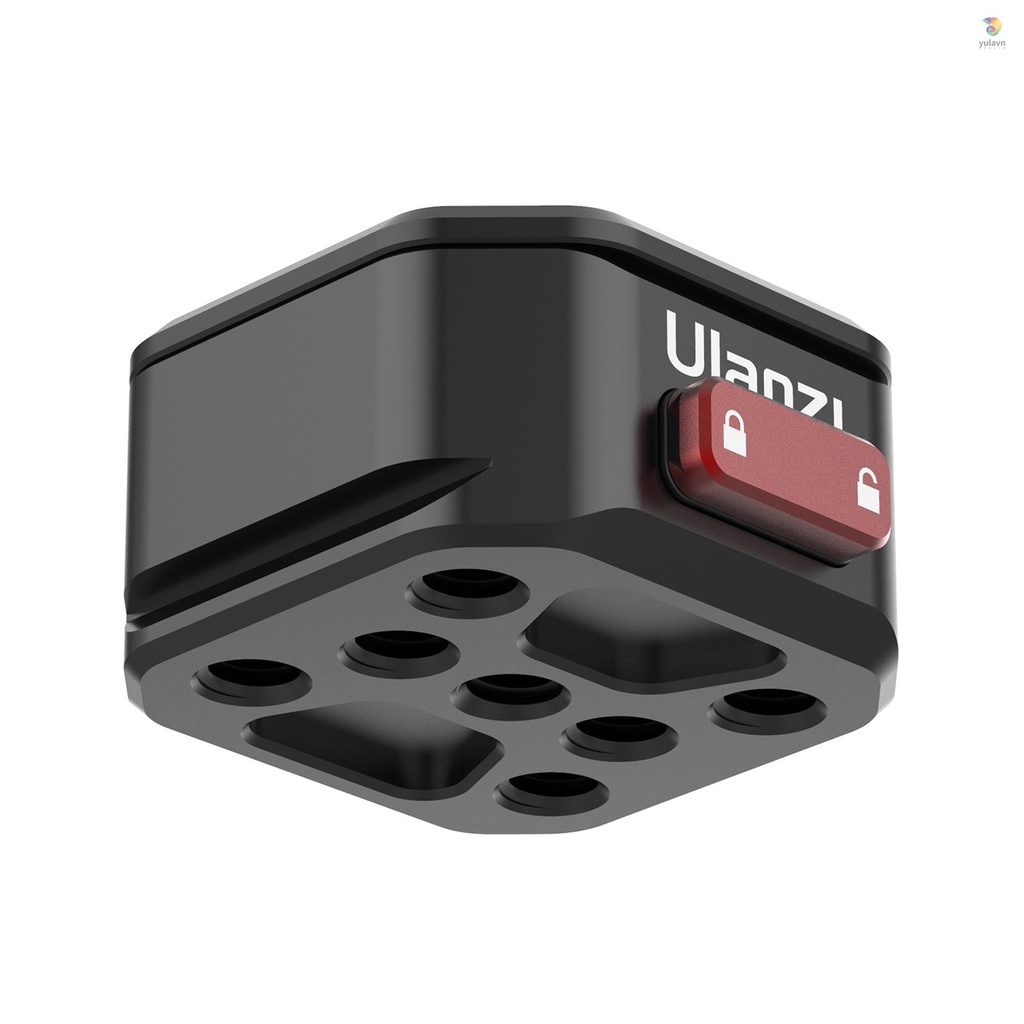 ULANZI Tấm Tháo Lắp Nhanh 50KG Tiêu Chuẩn Arca Swiss 1 / 4 Cho Chân Máy Ảnh DSLR SLR