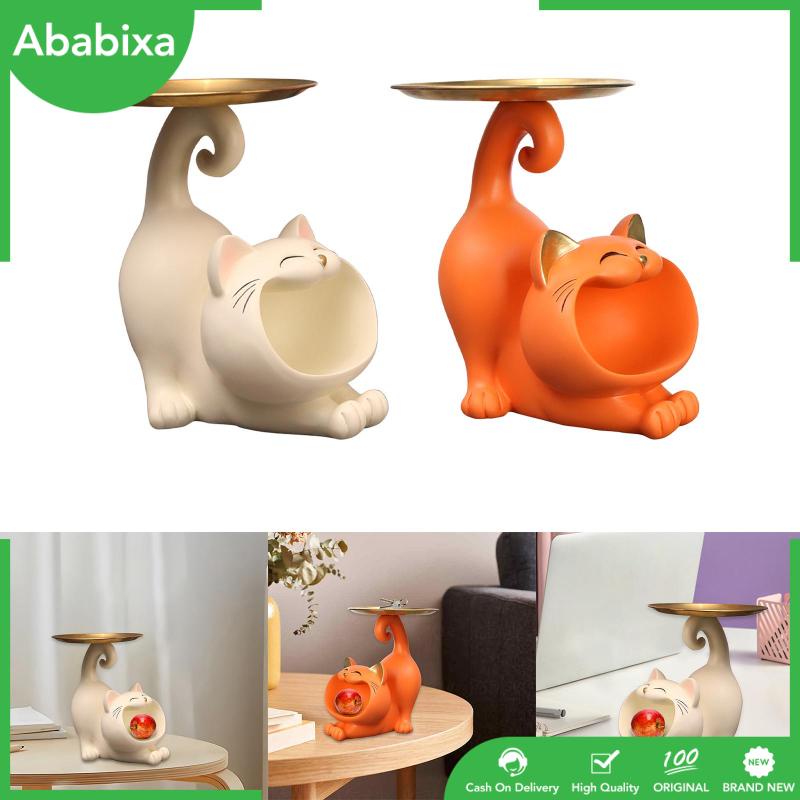 Khay Đựng Kẹo / Đồ Dùng Hình Mèo Kiểu Bắc Âu Độc Đáo Trang Trí Bàn Tiệc