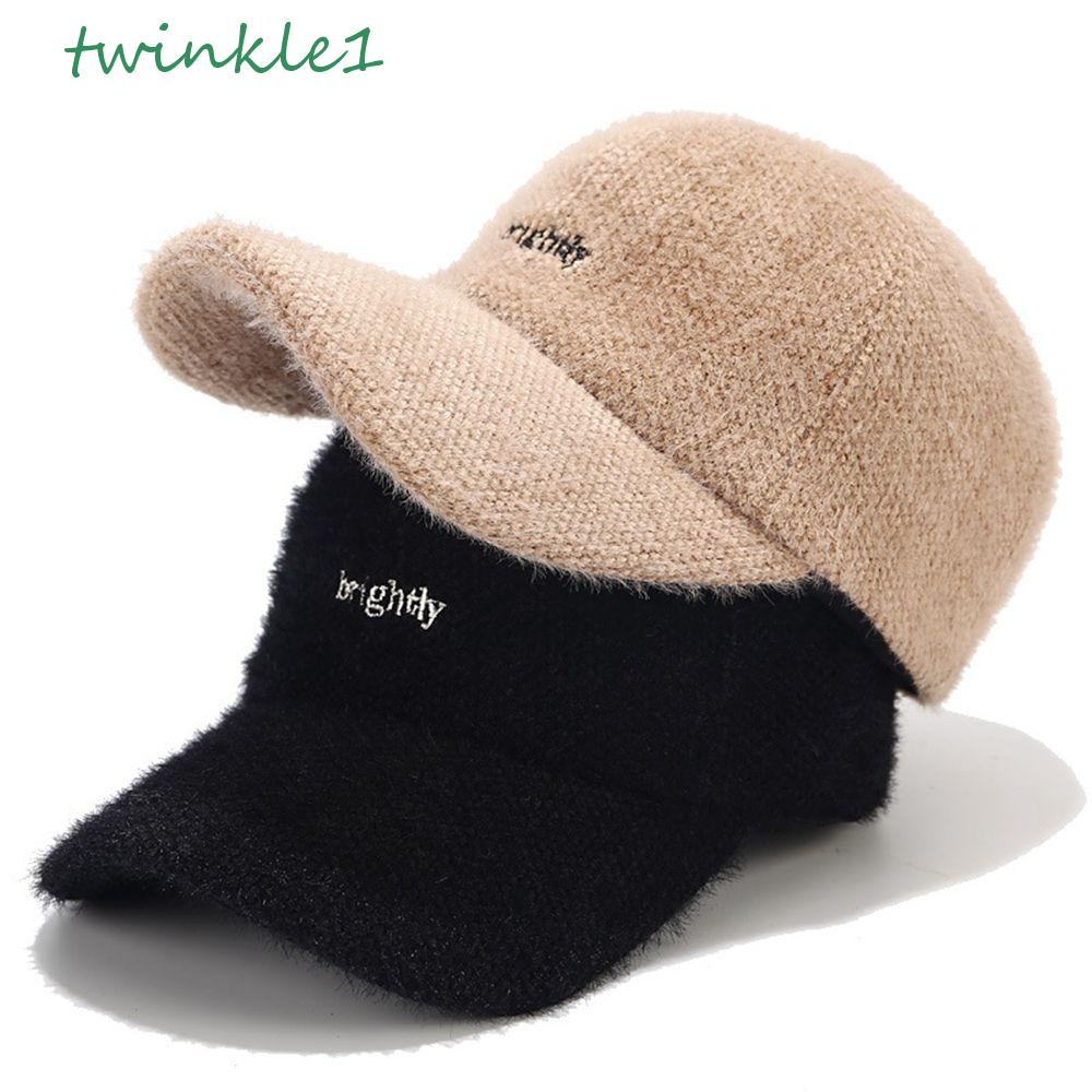 Mũ Lưỡi Trai Chất Liệu Len Lông Cừu Phong Cách Hip Hop Thời Trang Thu Đông Cho Nam