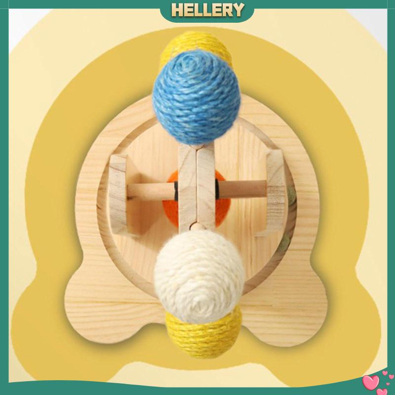 Đồ Chơi Tương Tác Với Mèo Hình Bánh Xe Độc Đáo