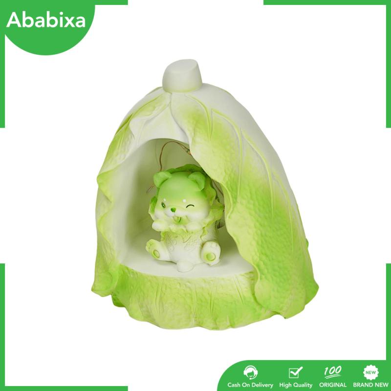 Đèn Ngủ Bằng Nhựa Resin Hình Chú Chó / Rau Củ Quả Kiểu Hiện Đại