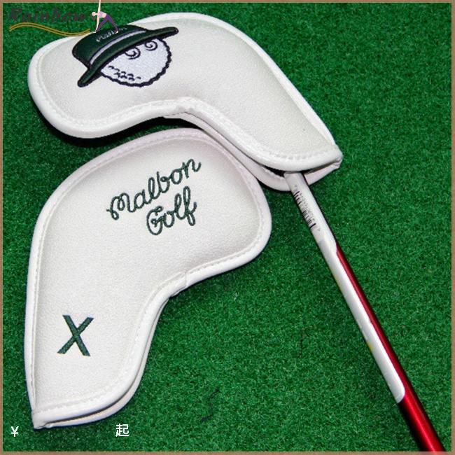 Mũ Đánh Golf Bằng Da Pu Hai Mặt Chống Thấm Nước Thêu Họa Tiết Hoạt Hình