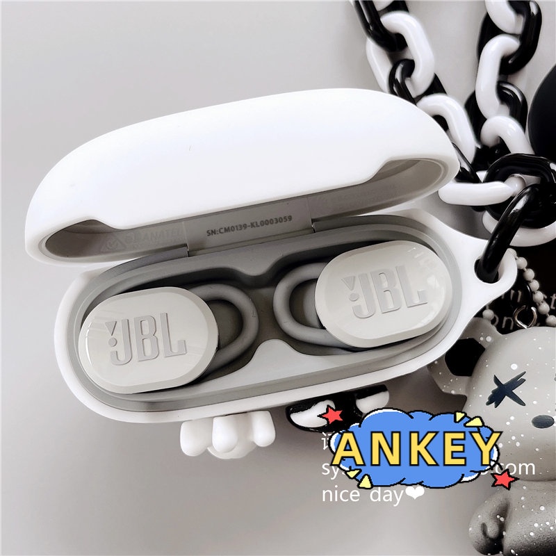For JBL T230NC / Wave Beam / Tune 130 / W200 / RACE Case Protective Cute T130 Tune 230 Cartoon Cover Bluetooth Earphone Shell Accessories TWS Headphone Portable