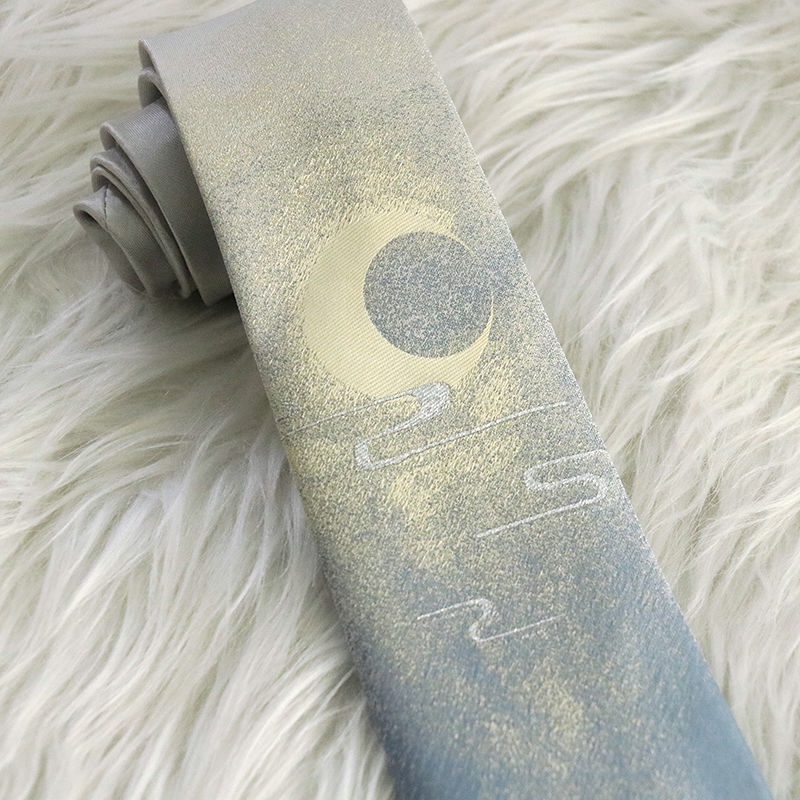 Cà Vạt Đồng Phục Học Sinh Nhật Bản Hình Dâu Tây Galaxy JK Chính Hãng Phụ Kiện _ Mustard _ Mustard _