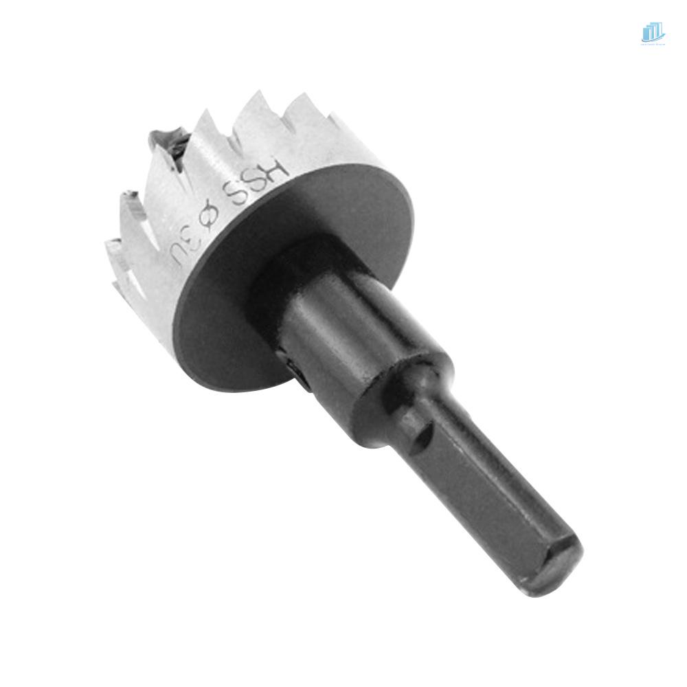 Set 6 Mũi Khoan Lỗ HSS 16 / 18.5 / 20 / 25 / 30 / 35mm Bằng Thép Không Gỉ Tiện Dụng