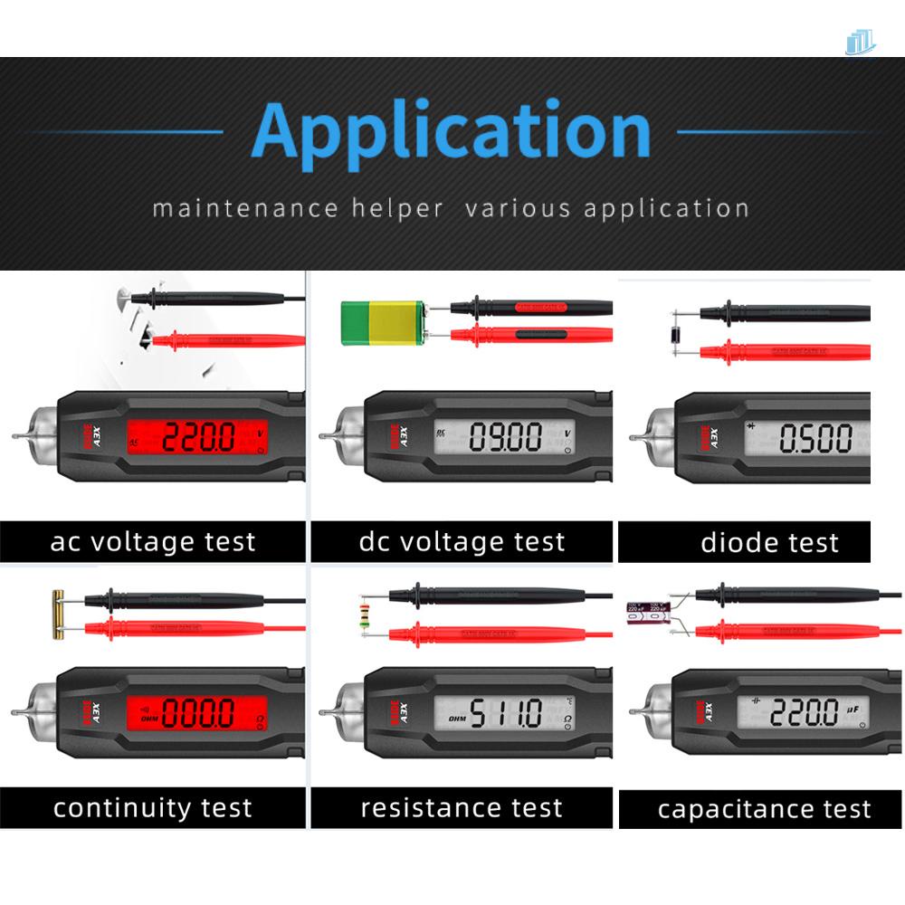 Vôn Kế Kỹ Thuật Số Dạng Bút (s2mwvn) Màn Hình 1.9 Inch Sms Chuyên Dụng