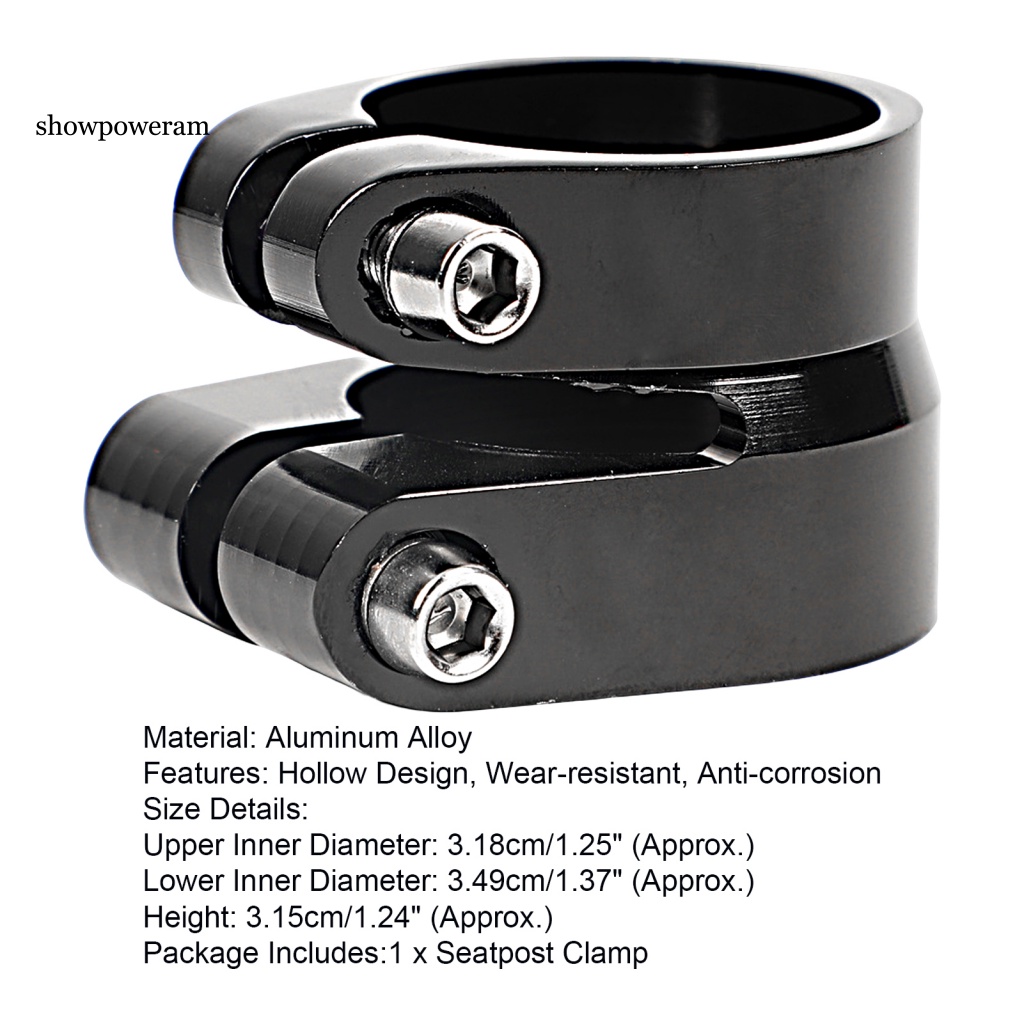 Kẹp Cố Định Yên Xe Đạp Thiết Kế Đục Lỗ Chống Mòn Tiện Dụng Chất Lượng Cao