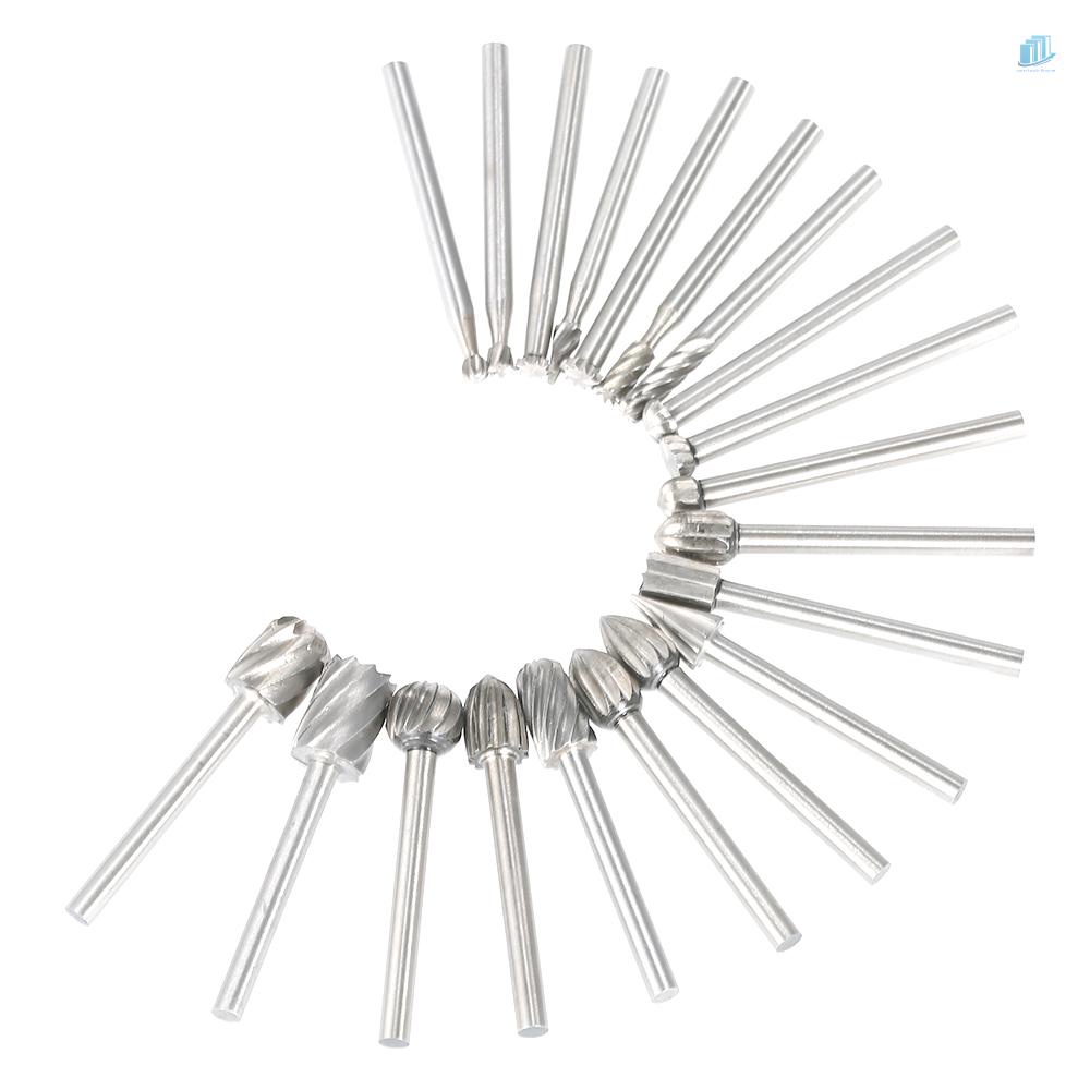 Bộ 20 Mũi Khoan Cắt Khắc Gỗ / Làm Mộc CNC 3mm (s2mwvn)