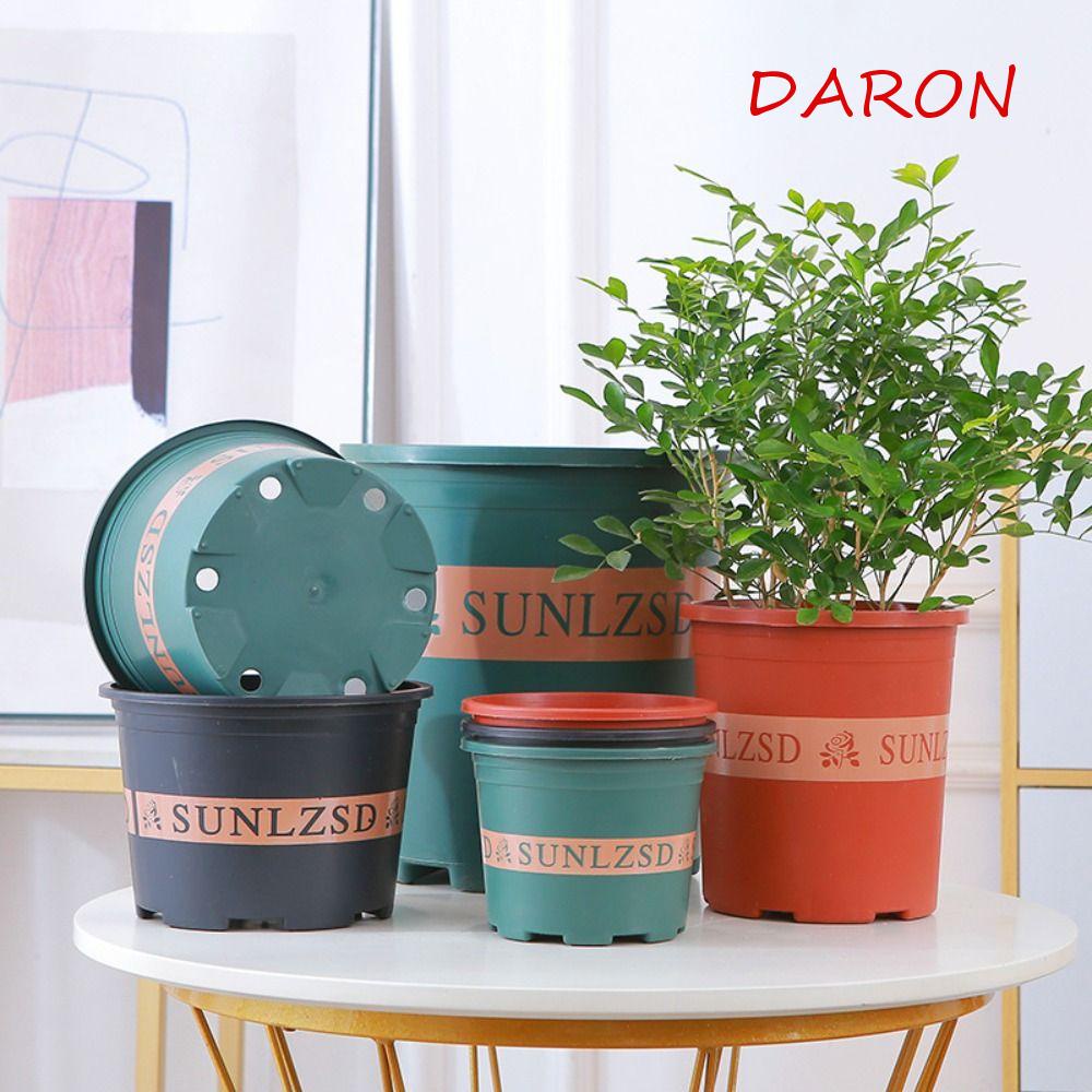 Chậu Hoa Màu Đen / Xanh Lá Kích Thước Lớn Độc Đáo Trang Trí Nhà Cửa / Sân Vườn