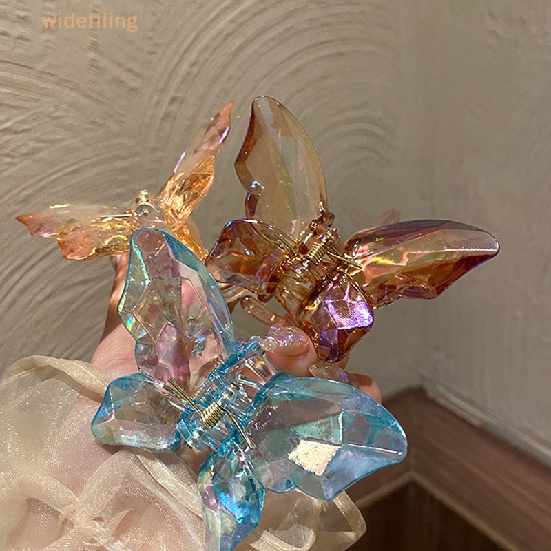 Kẹp Càng Cua Lớn Nhiều Màu Sắc Bằng Acrylic Cho Nữ Mã 2023