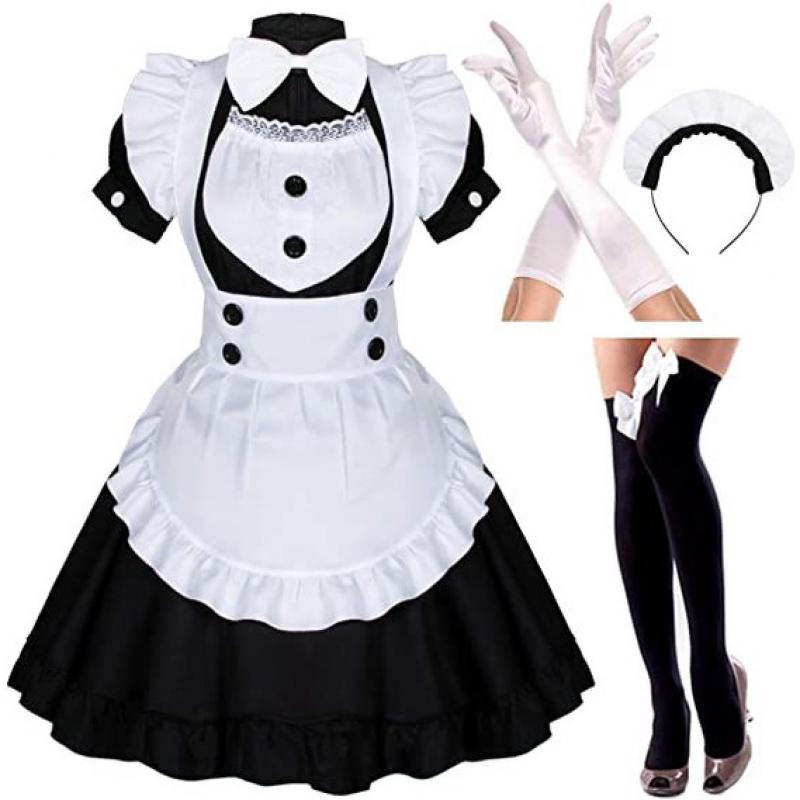 Bộ Đồ Hóa Trang Cô Hầu Gái Nhật Bản Lolita Dễ Thương